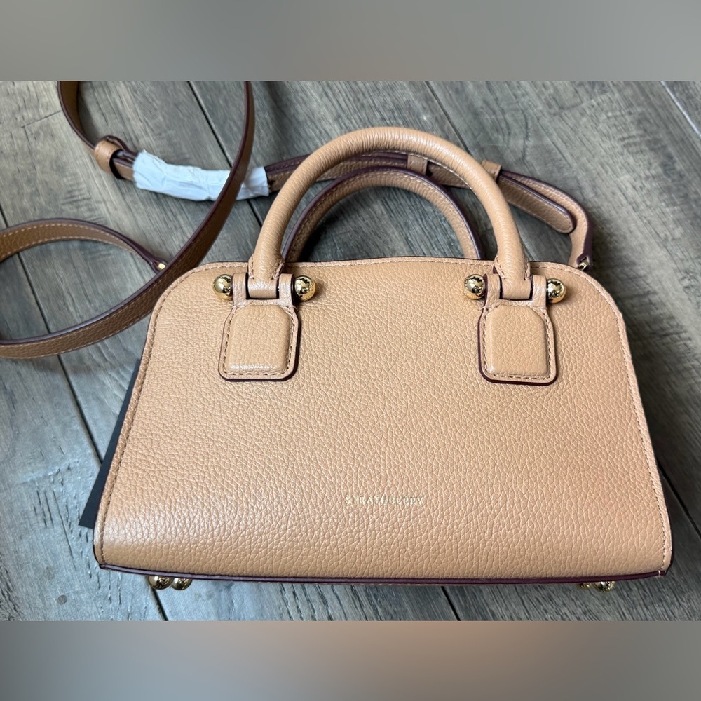 Strathberry Tan Crossbody Bag NWT 685$ - Picture 12 of 17